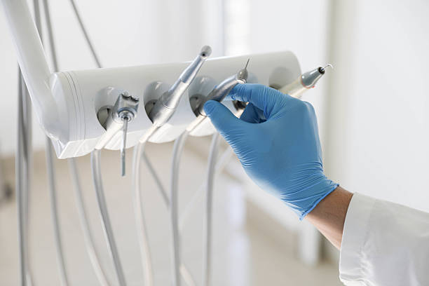Professional Teeth Whitening technician working in Colchester, IL